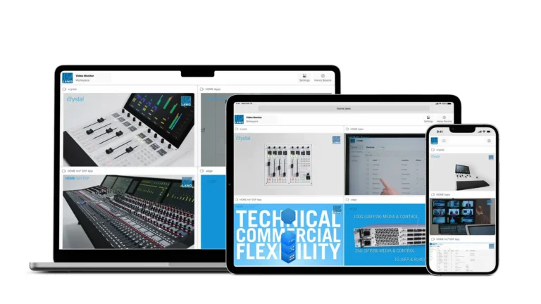 Lawo Unveils new HOME Video, Audio and UI Solutions for Creating Efficient, Dynamic TV and Radio/On-Air Facilities