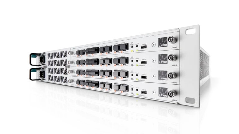 European Debut at IBC 2022 for Lawo’s .edge Hyper-Density SDI/IP Gateway and SDI Router Replacement