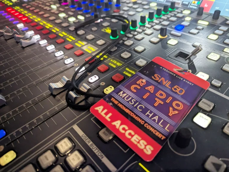 Joel Singer on Producing the Sound for SNL50: The Homecoming Concert with Lawo mc² Consoles