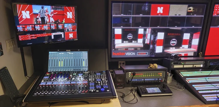 Lawo Optimizes Audio Production at HuskerVision