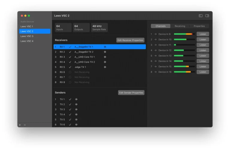 Lawo VSC for macOS Sonoma Now Shipping