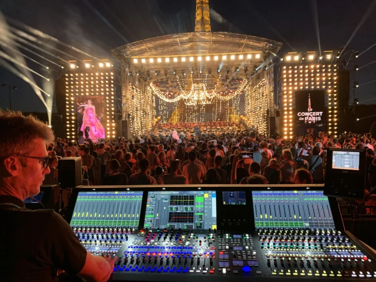 Bastille Day 2022: 4 Lawo mc² consoles to mix the Concert de Paris
