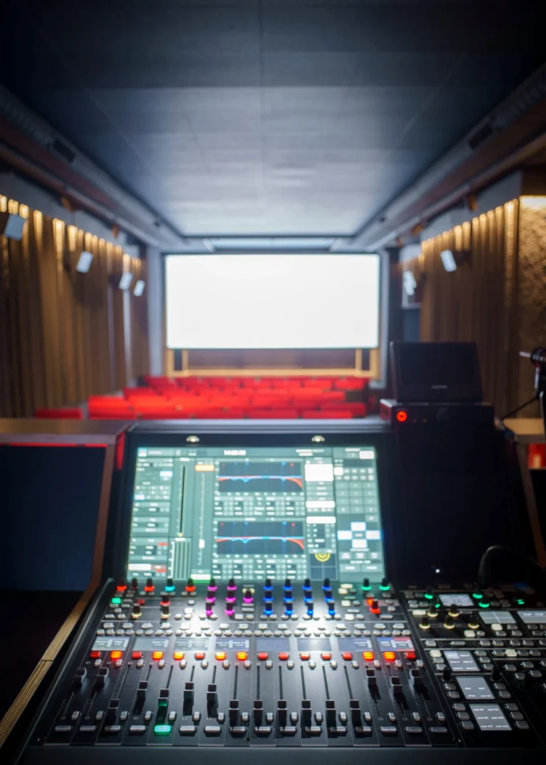 Grand Re-Opening of Cinéma Bellevaux with Lawo mc²36