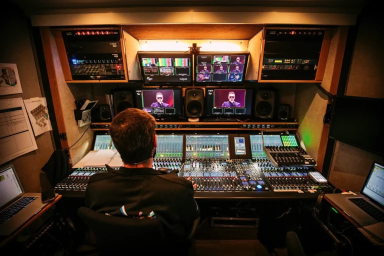 Eurovision Song Contest 2021 Starring Four Lawo mc²56 Consoles and VSM Control