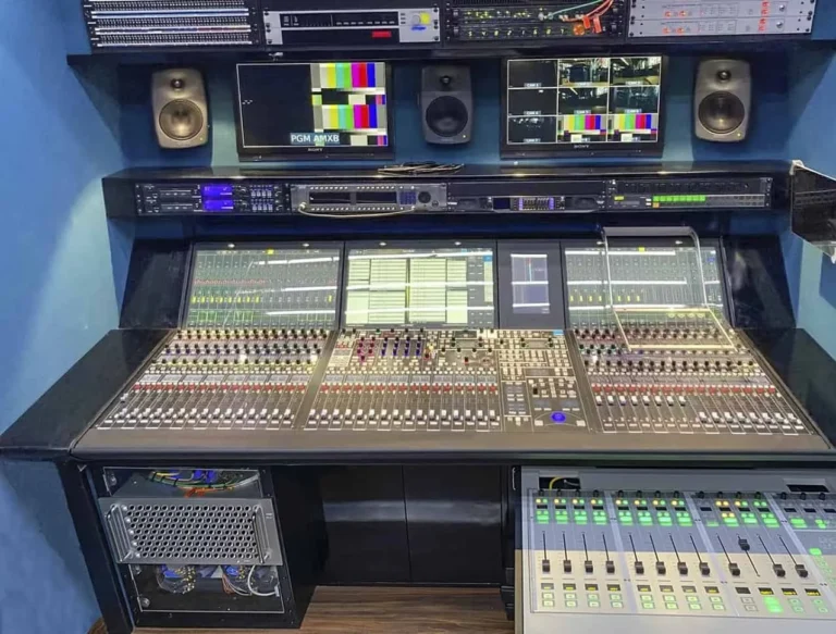 Jiangsu TV’s IP-based 4K OB truck uses Lawo mc²56 & ruby