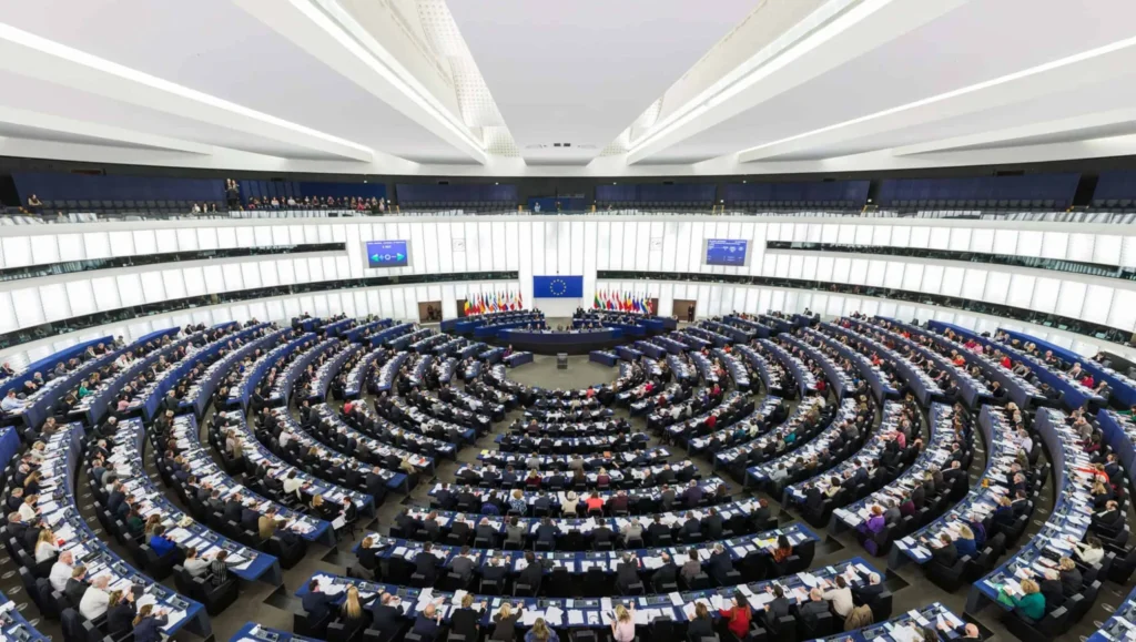 European Parliament Strasbourg Hemicycle scaled