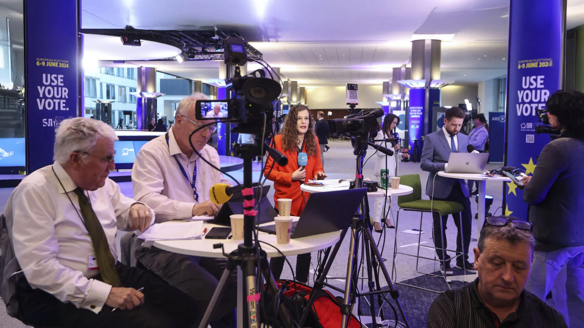 European Parliament Election Night Header