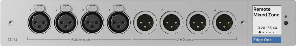Side B: 4x In/4x Out Interface Module